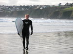 20071118 Marijn Surfing Tramore Beach